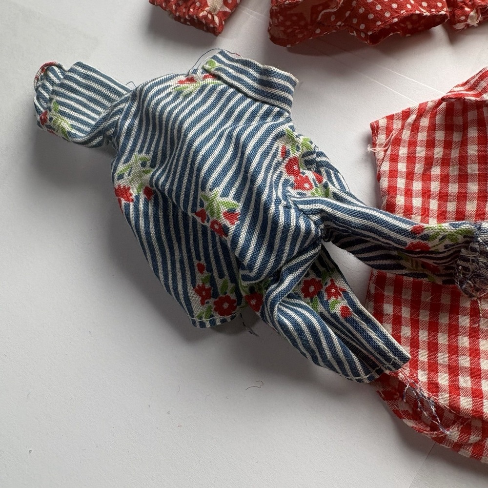 Vintage Barbie Clothing Lot Pants And Blouses— Picnic Set, Get Ups N' Go - Picture 3 of 8